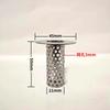304 Stainless Steel Floor Drain Filter Hair Catcher Shower Sink Strainer Kitchen Sink Anti-clog Filter Bathroom Filter Screen