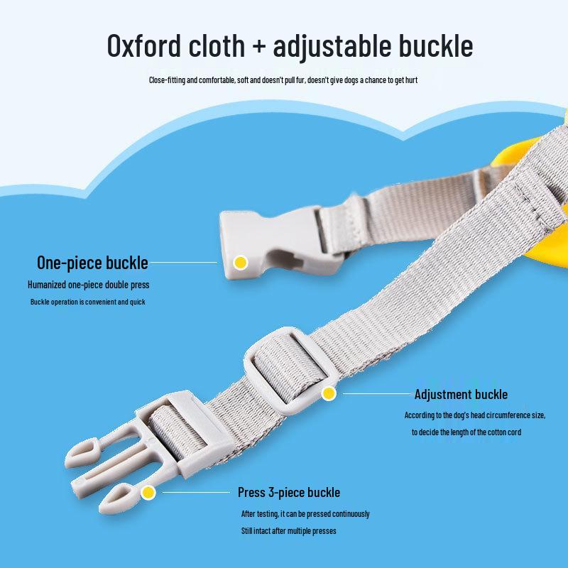 Dog Duckbill Muzzle: Anti-Bite, Anti-Bark, Anti-Eating Mouth Cover for Puppies - Pet Supply