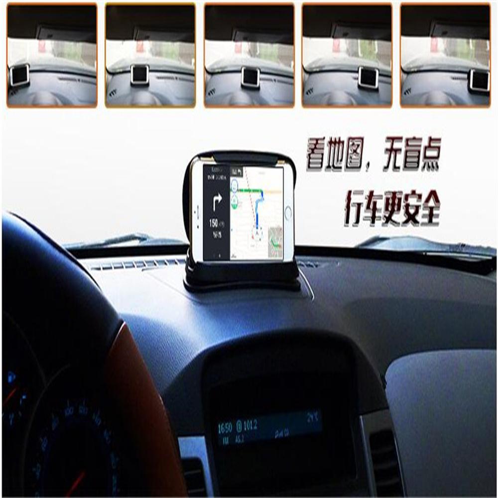 Car Center Console PDA GPS Phone Mount Holder Anti-sunshine Anti-slip Silicone