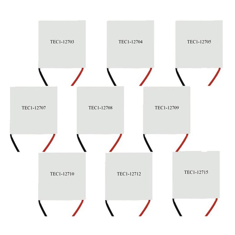 Tec1 Series Thermoelectric Cooler Peltier Dc 15.5V Power 36W 80 Celsius Heatsink Cells Peltier Elemente Module