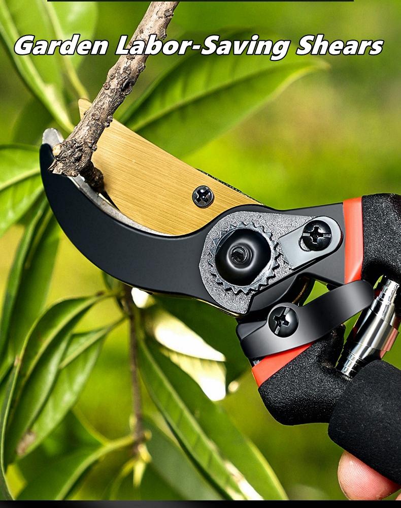 Labor-Saving Gardening Pruning Trees Cut Pruning Shears SK-5 Blade Scissors for Bonsai/Fruit Tree/Flowers/Branches Garden Pruner