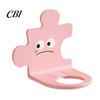 Waterproof Plastic Hanger Wall Mounted Shampoo Holder Hook, Cute Cartoon Splicing Design, Self Adhesive Multi Functional Storage Hook Bottle