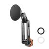 Rotatable Camera Phone Holder Cold Shoe Mount 1/4 Threaded Base For Smartphones Double Joint Adjustment System