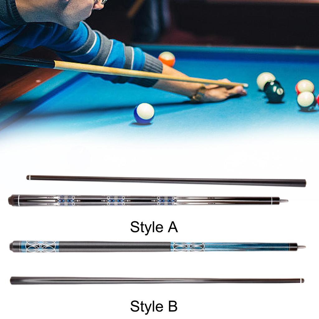 Portable Billiard Cue Carbon Fiber 58 Inch Snooker Stick for Game Enthusiasts