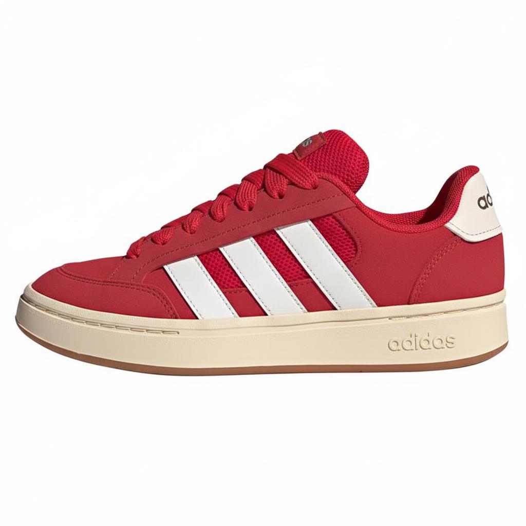 Adidas Gc Alpha Sk8 Comfortable Low-Top Skate Shoes Women Sneakers Red White HQ7374 38⅔