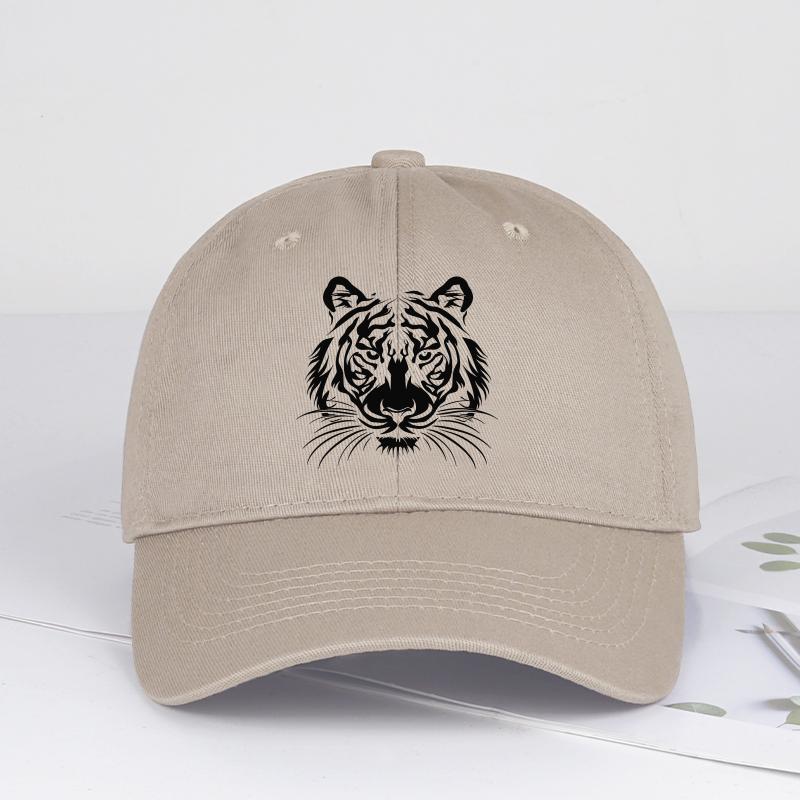 

Tiger Head Print Baseball Cap Bold Vintage Wild Style Daily Commute Outdoor Hiking Camping Travel Perfect Gift for Animal Lov