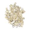 20pcs/pack Silent Curtain Track Pulley White Curtain Track Glider Bathroom Curtain