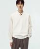 Blankroom V-Neck Knit Vest_Ivory