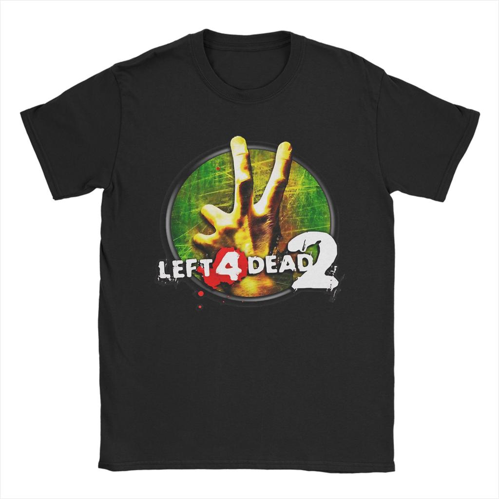 Left 4 Dead 2 Strój Koszulki Unisex 100% Bawełna T-shirt z Nadrukiem Odzież