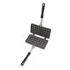 Molde para hacer waffles de hierro fundido de aleación de aluminio para cocinar en la cocina.