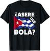 Cool Cuban Flag W/ Funny Cuban Saying Spanish Greeting T-Shirt Unisex T-Shirt