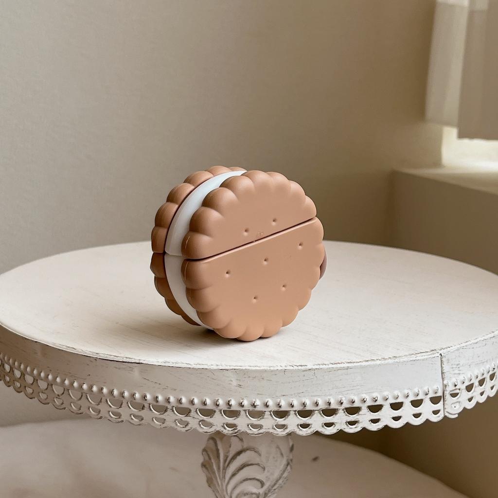 Cookies sandwich biscuits AirPods Pro Apple Bluetooth headset case 1/1/1/1st generation cartoon case