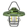 LED Decorative Hanging Lights Waterproof Retro Camping Tent Light Battery Indicator with Hook Dimmable for Outdoor Equipment