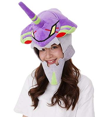 [Sazac] Neon Genesis Evangelion Einheit-01 Lila Maskottchen-Kappe