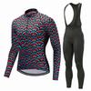 Cycling Suit Spring and Autumn Long Sleeve Suit Men's Mountain Bike Equipment Cycling Suit Suit