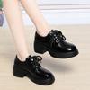 fashion Soft Leather Uniform Shoes Female British Girl Japanese Wild Black Retro Mary Jane Shoes Lolita Platform Shoes Low Anti-slip