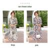 Elegant Summer Mid-Sleeve Dress for Middle-Aged & Elderly Women