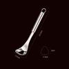 Stainless Steel Meatball Spoon Non Stick Meatball Maker with Long Curved Handle