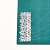 Vintage blonder kant DIY utklippsbok gratulasjonskort gave preging sjablong dekor