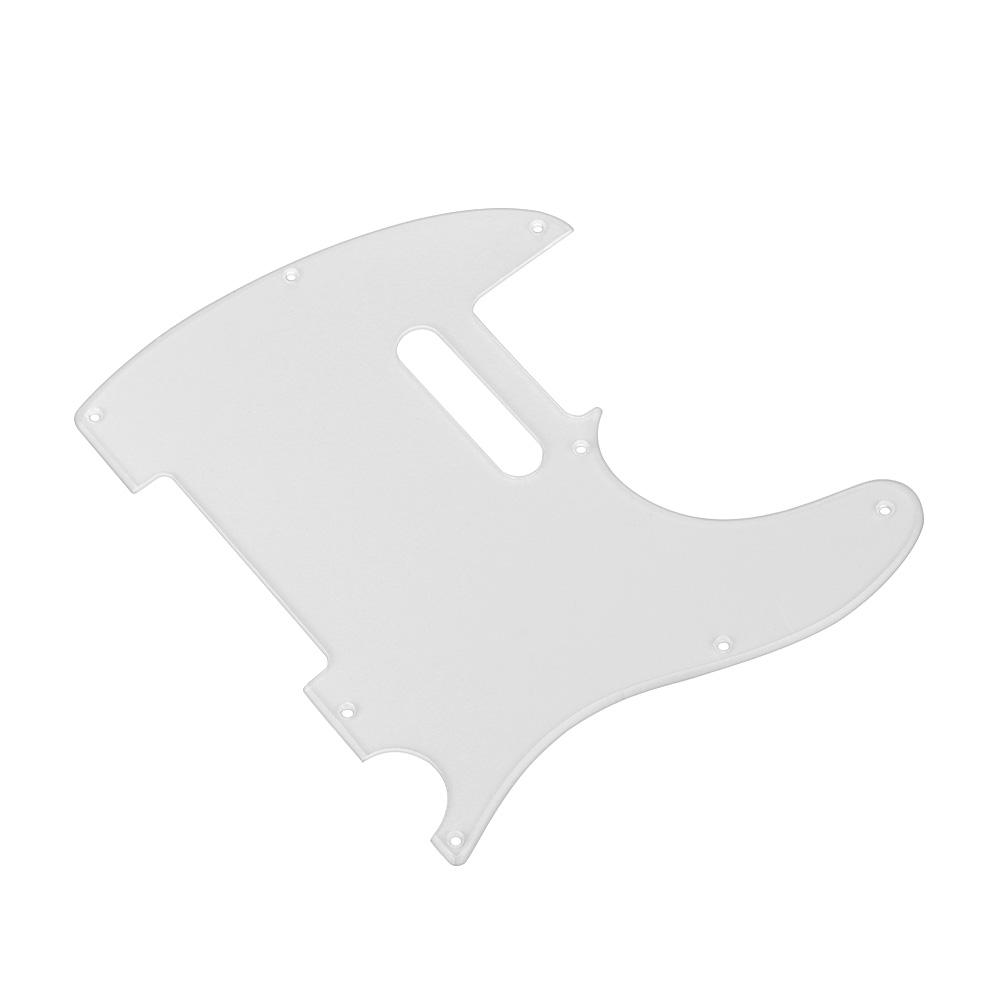 8 Holes Transparent Acrylic Pickguard with Screws for Telecaster TL Style Electric Guitar