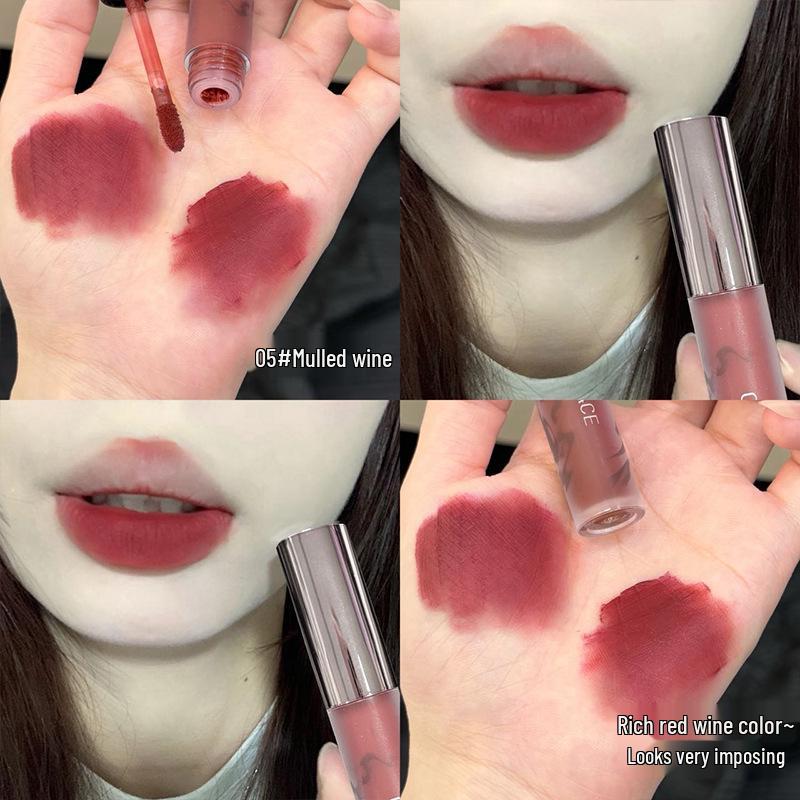 Velvet Matte Lip Mud: Non-Drying, Pigmented, Complexion-Enhancing Nude Lip Glaze