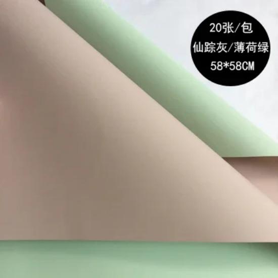 

20 шт. водонепроницаемая 2 цвета оберточная бумага для цветов розы в корейском стиле толстая подарочная оберточная бумага для цветов флориста