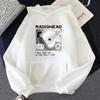 Radiohead RadioIndie Fan 2D Print Men's Cotton Hoodie Casual Oversized Pullover Popular Streetwear Fashion Trend Unisex Clothing
