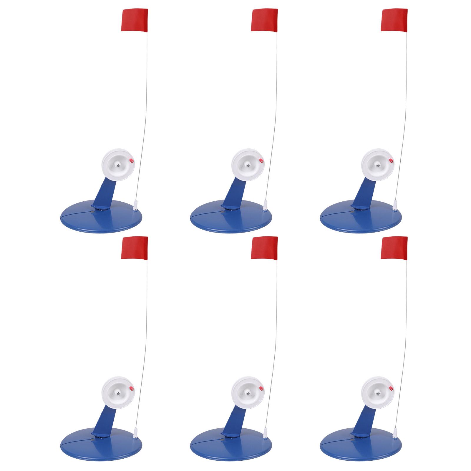 

Pack of 6 Ice Fishing Tip Up Flags Set Cold Resistant For Winter Fishing, Ice Fishing Flags Ice Fishing Flags Indicators