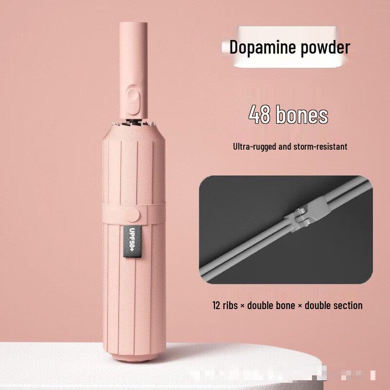 YICAI Compact UV Protection Manual Umbrella