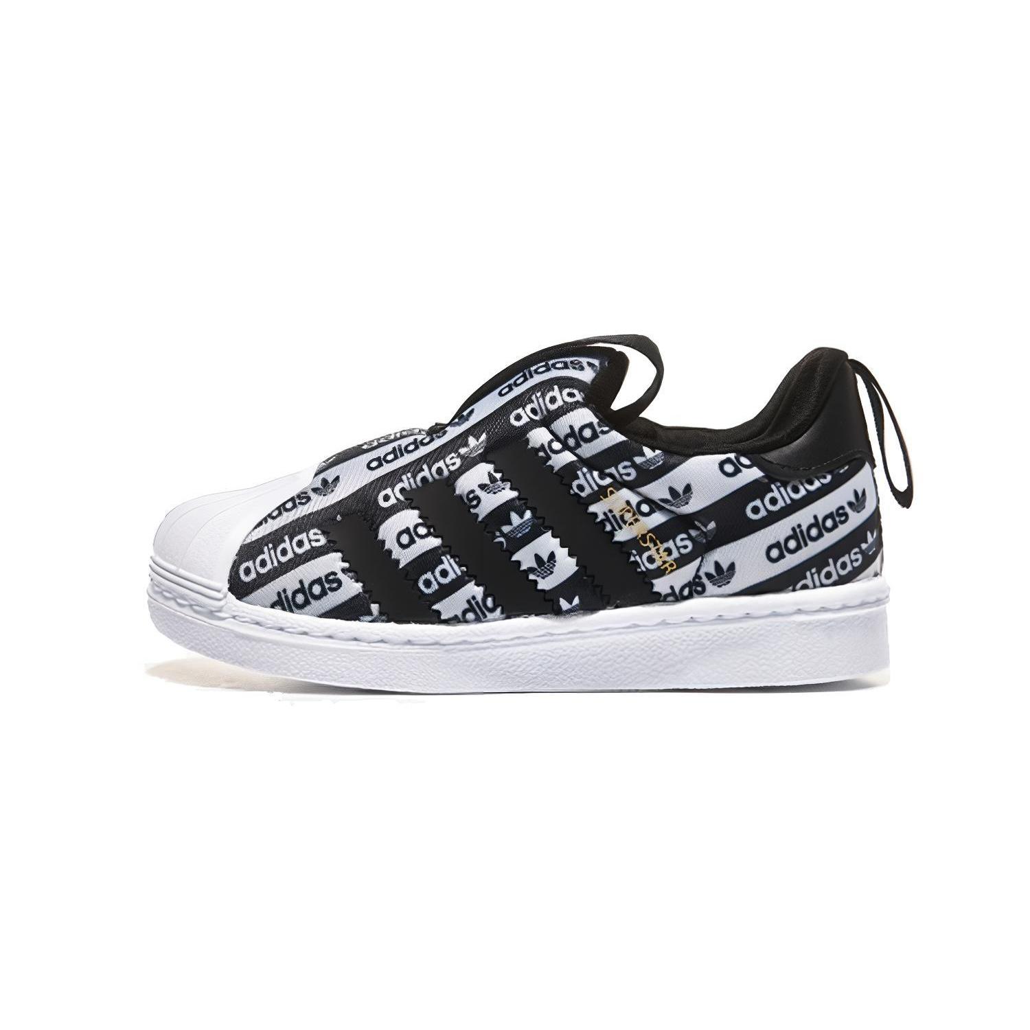 (TD) adidas Superstar 360 Core Black Baby EF6642 EU 23.5