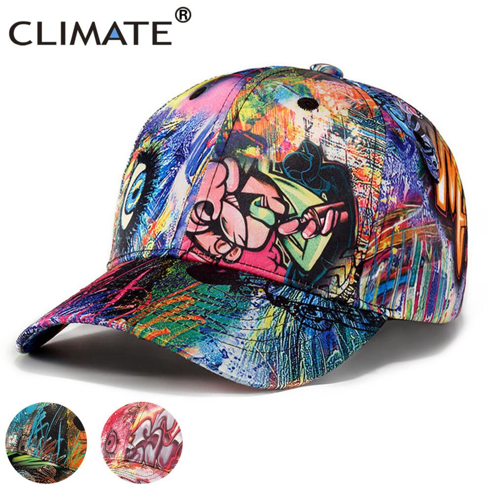 Cappellino Hip Hop da Baseball Uomo Donna Cappellino da Street Dancer Skateboard Graffiti Doodle Cappello per Busker Fan Cappello per Uomo Donna Giovani
