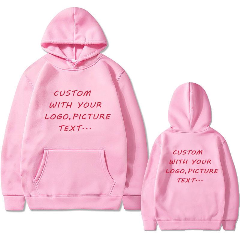 Custom Wtih Your Own Logo 06 Hoodie Men Women DIY  Casual Fleece Cotton Sweatshirt Kinds of Colors Oversized Hoody