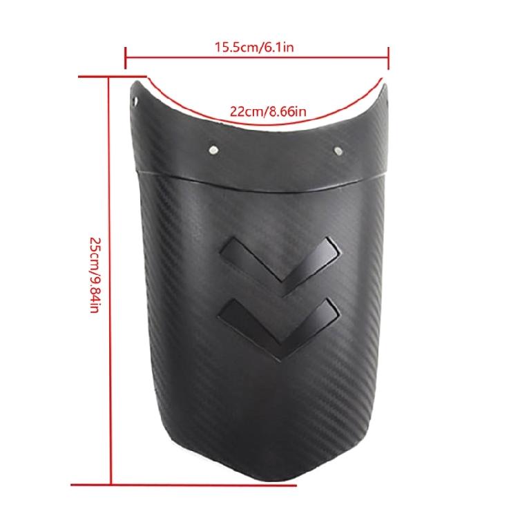 Replacement Mudguard Motorbike Splash Guard Motorcycle Front Extension Cover Front Wheel Mud Flaps Guard