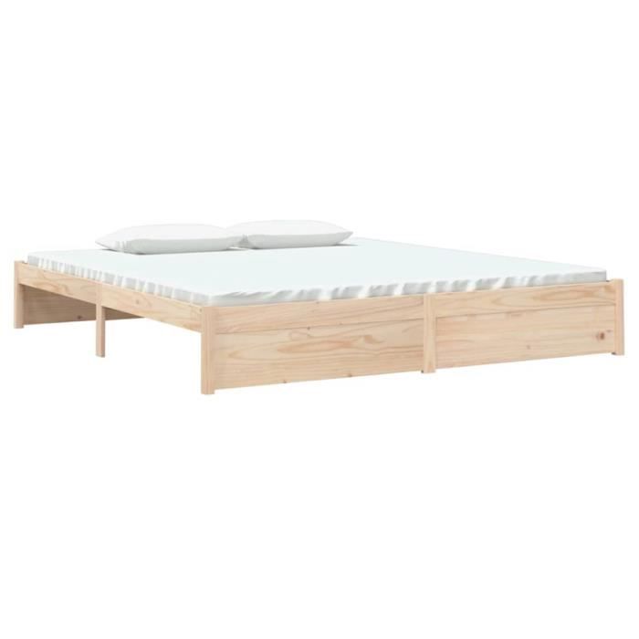 VidaXL Bed Frames Solid Wood 180x200 Cm Super King 814964