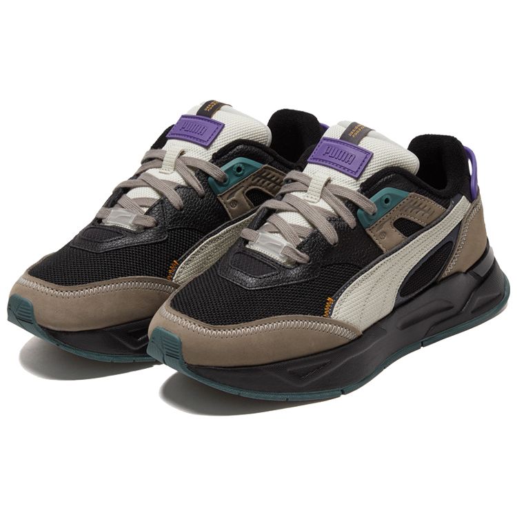 Puma Mirage Sport Prm Casual Outdoor Low-Top Lifestyle Shoes Unisex Sneaker Black Gray 382637-02