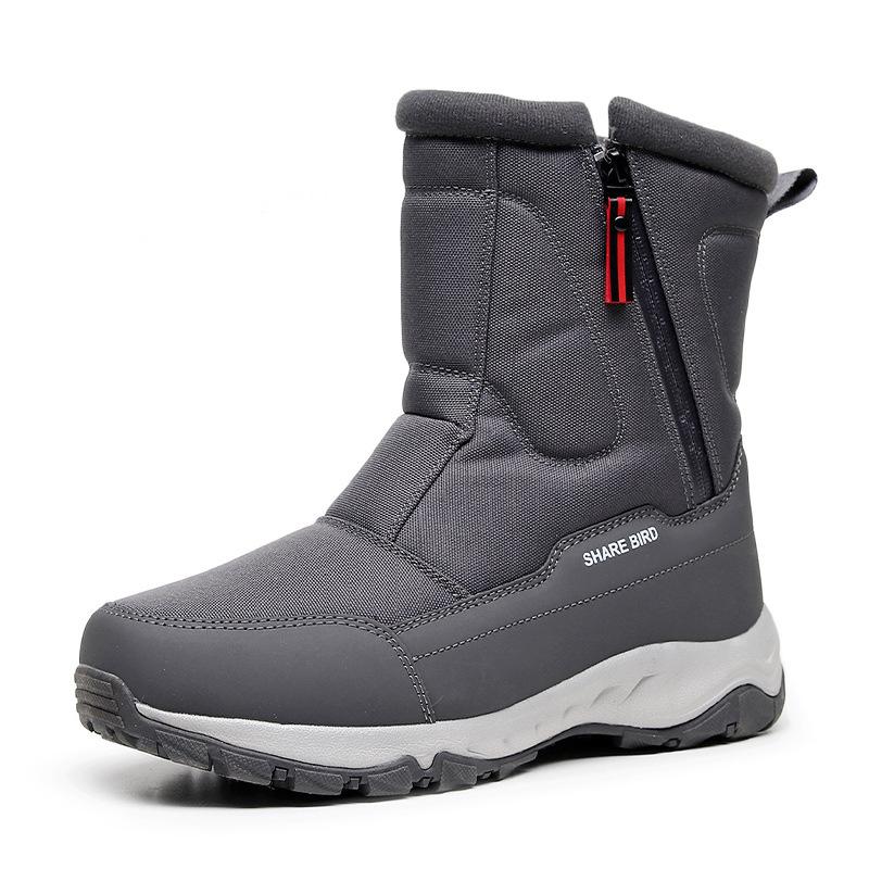 

Thickened Non-Slip Winter Snow Boots for Men & Women - Warm Cotton with Velvet Lining 48 (Order One Size Up)
