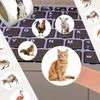 Round Animal Sticker Roll 500 Stickers 14 Pattern Cycles Farm And Pet Designs 2 Cm
