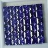 Natural Purple Tanzanite Loose Gemstone 9 Pcs 5x5 Mm Square Cut Lot for Jewelry Making and Crafts