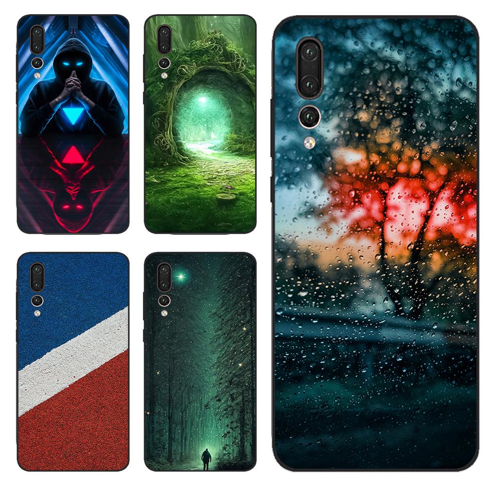 Case for Huawei P20 or P20Lite or P20Pro Case Silicone Back Cover Huawei P20 Pro Soft TPU Phone Case For Huawei P20lite Cases
