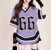 Women's Summer Casual T-Shirt, Street Style V-Neck Fashion Top, Retro Classic, Stylish and Versatile Top