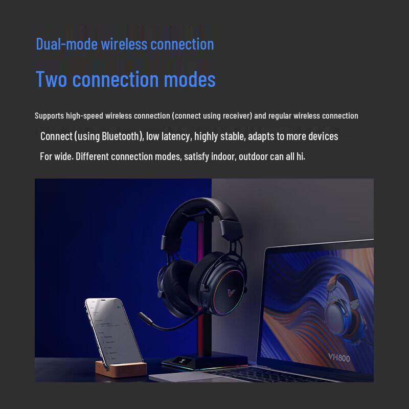 Rapoo VH800 Dual-Mode Wireless Gaming Headset