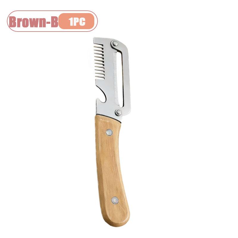 Multi Function Stainless Steel Vegetable Cutter Grater Slicer Peeler for Green Onion Ginger Julienne Opener Kitchen Tool