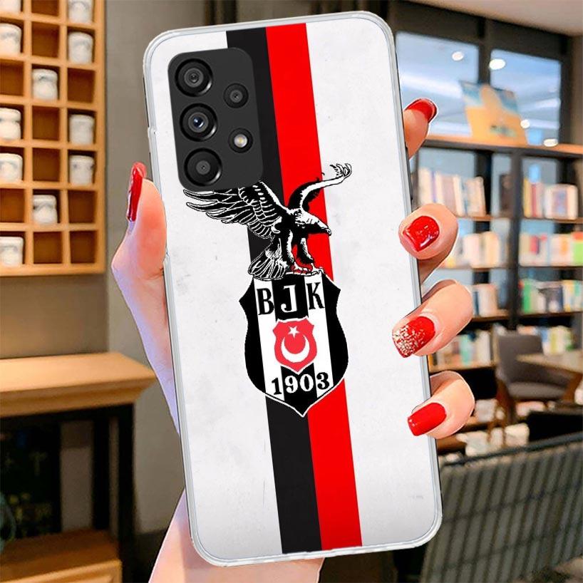 B-Besiktas B-BJK Phone Case For Samsung Galaxy A12 A22 A32 A52 A72 A02S Phone Case Note 20 Ultra 10 S10 Plus A51 A71 A50S A20S A