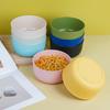 Wheat Straw Round Rice Bowl Set