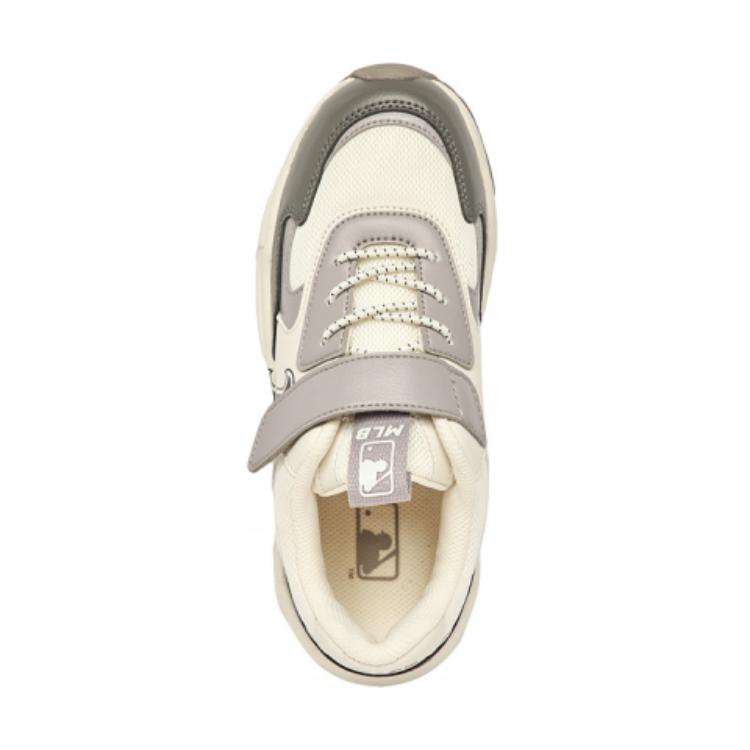 MLB Big Ball Chunky Comfortable Versatile Durable Low-Top Casual Shoes Kids sneaker Gray 7ASHC313N-43GRS