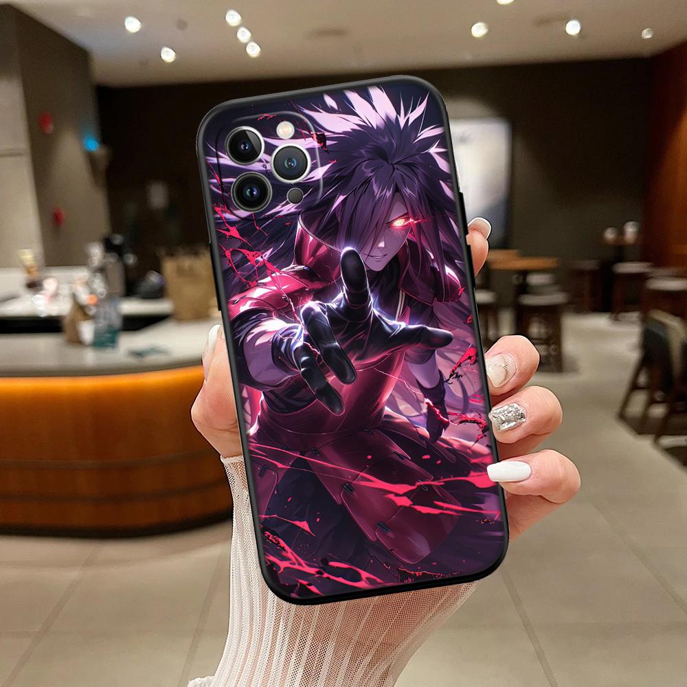 RA26 NARUTO Uchiha Madara Shell Phone Case for Samsung Galaxy Note 10 20 S23 S24 S25 Ultra FE Plus Edge Lite A02S A35 A07 A17