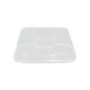 JME Box King Disposable 5-Compartment Meal Box with Flat Lid