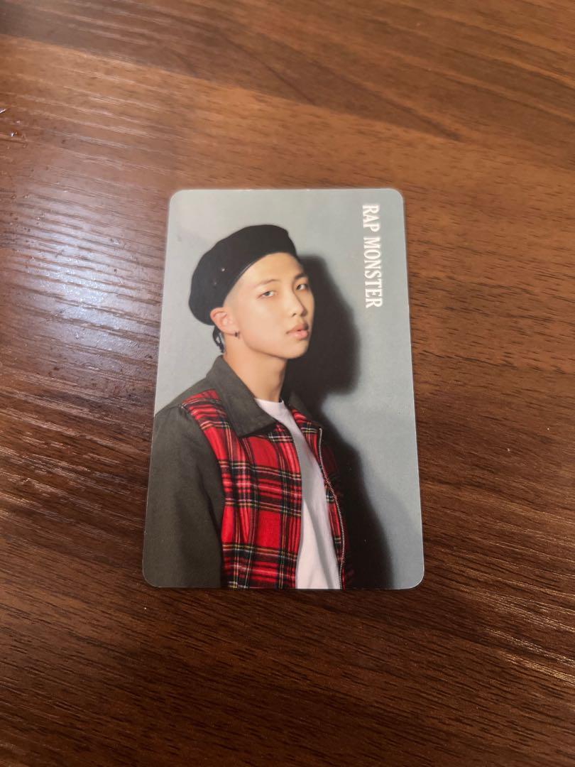 

[USED] BTS Bangtan Boys Namjoon RM Trading Card Rare I NEED U