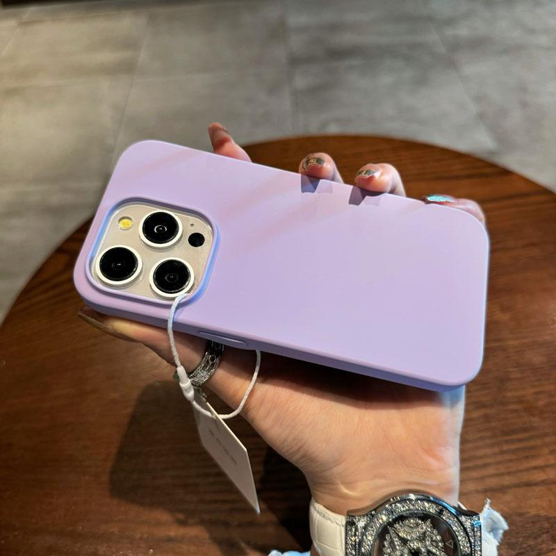 Trendy Flüssigsilikon Vollumwicklung Rutschfeste und sturzsichere iPhone Hülle iPhone14 15 Pro Max 14 plus 15 plus 16 plus iPhone 11 12 13 Hülle