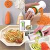 Multifunctional Spiralizer Veggie Slicer Cutter Easy to Clean Sharp Blade Kitchen Tool for Home Kitchen Meal Prep